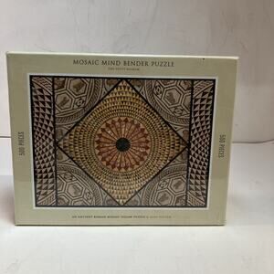Mosaic Mind Bender Puzzle ANCIENT ROMAN MOSAIC Jigsaw Puzzle BRAND NEW